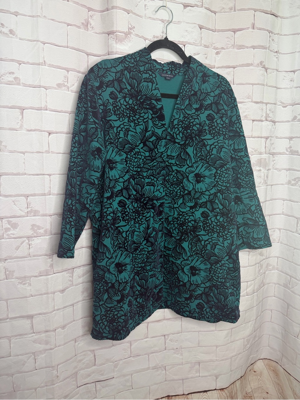 Lands’ End Plus Size‎ Floral Tunic Top | Size 1X
